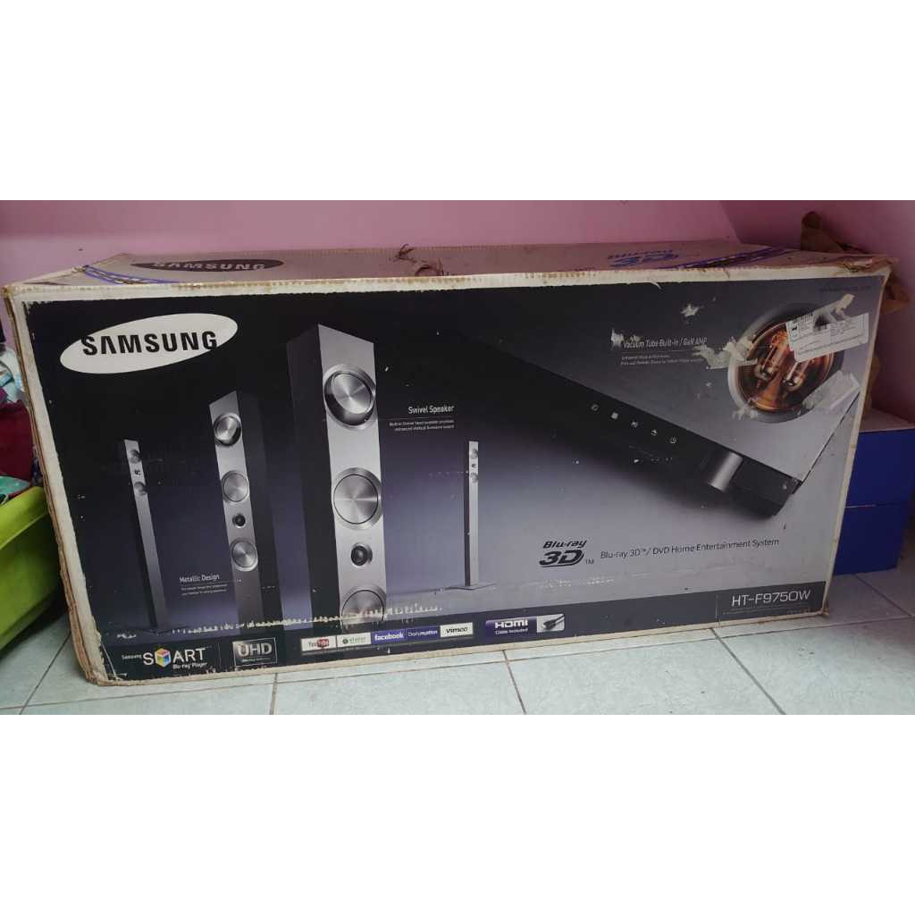 Home Theater Samsung Bluray HT-F9750W Lengkap Second