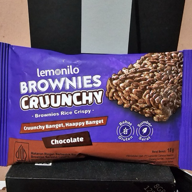 

Lemonilo Brownies Crunchy Rice Crispy Coklat 18g