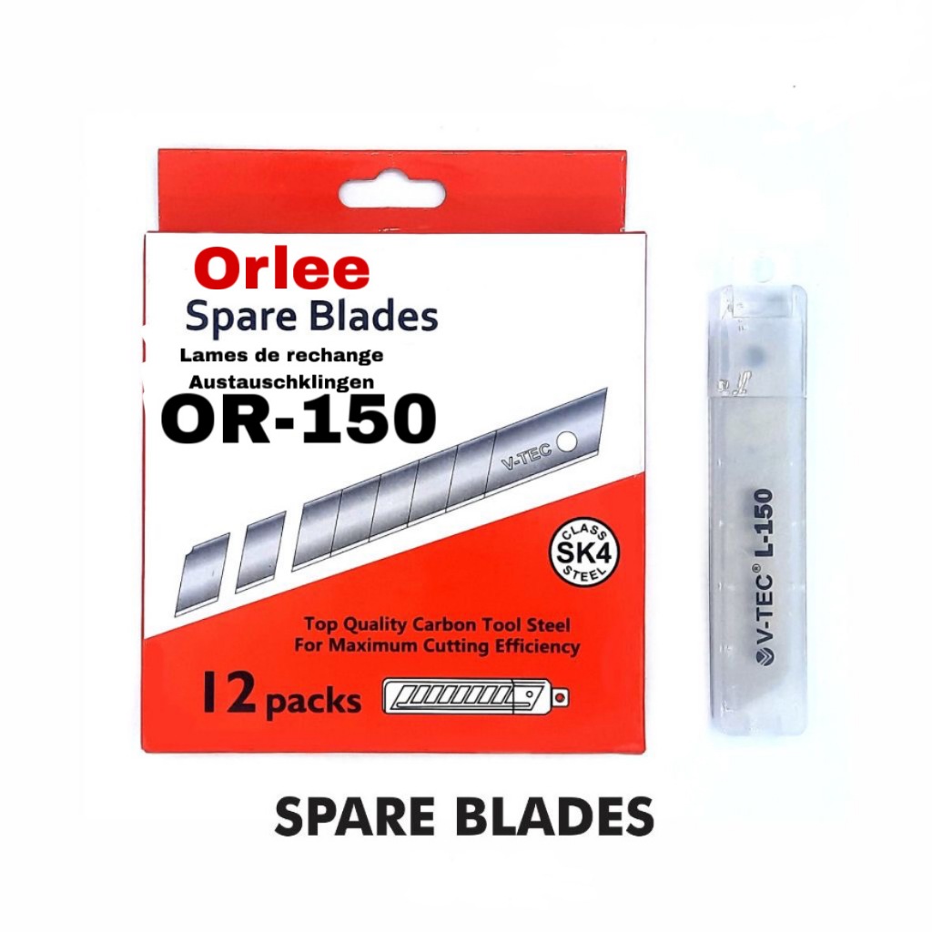 

12 Tube 60 pcs Isi Cutter / Refill Cutter Besar