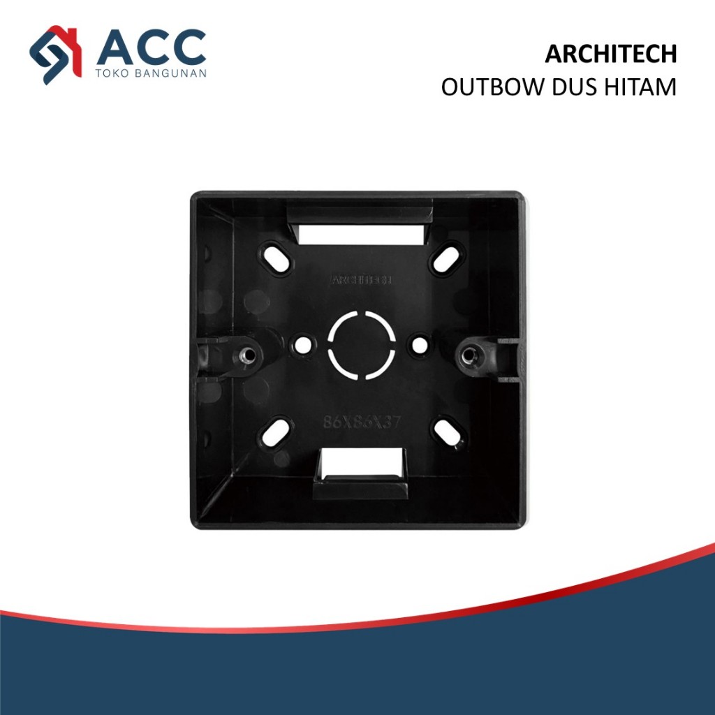 ARCHITECH HITAM OUTBOWDUS OB DUS OUTBOW DUS SAKLAR STOP KONTAK OUTBOW