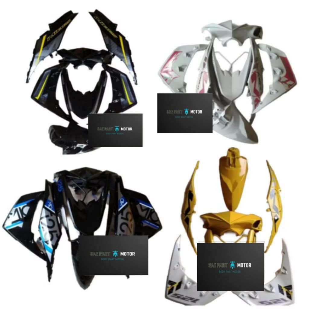 Fullset Halus Mio M3 Mio Z Mio 125 Set Striping Fullset Civer Body Yamaha Mio M3 Sett Striping Mio M