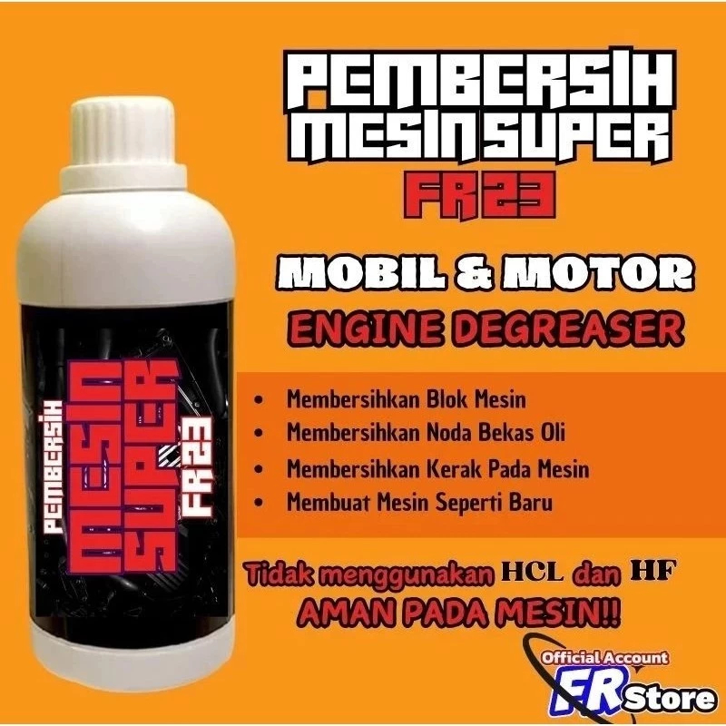 RS31 Cairan Pembersih Mesin Super 500ML Ampuh