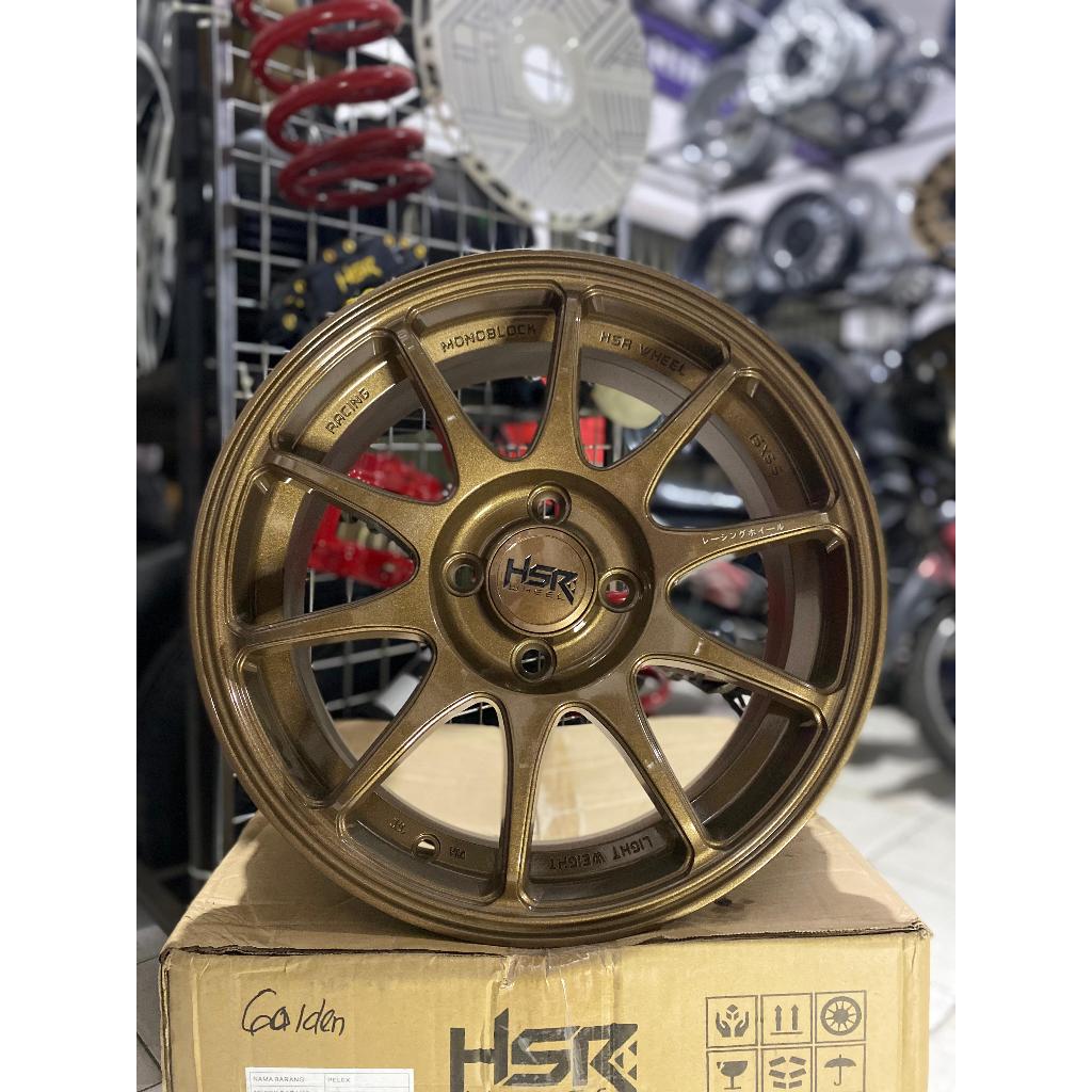 velg mobil avanza ring 15 HSR type indy baut 4 untuk mobil agya calya sigra karimun sigra