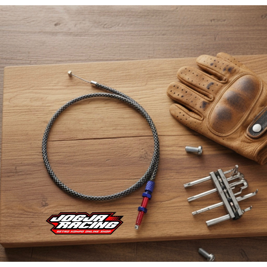 KABEL KOPLING NINJA FIZR SERAT CARBON / KABEL TALI KOPLING THAILAND