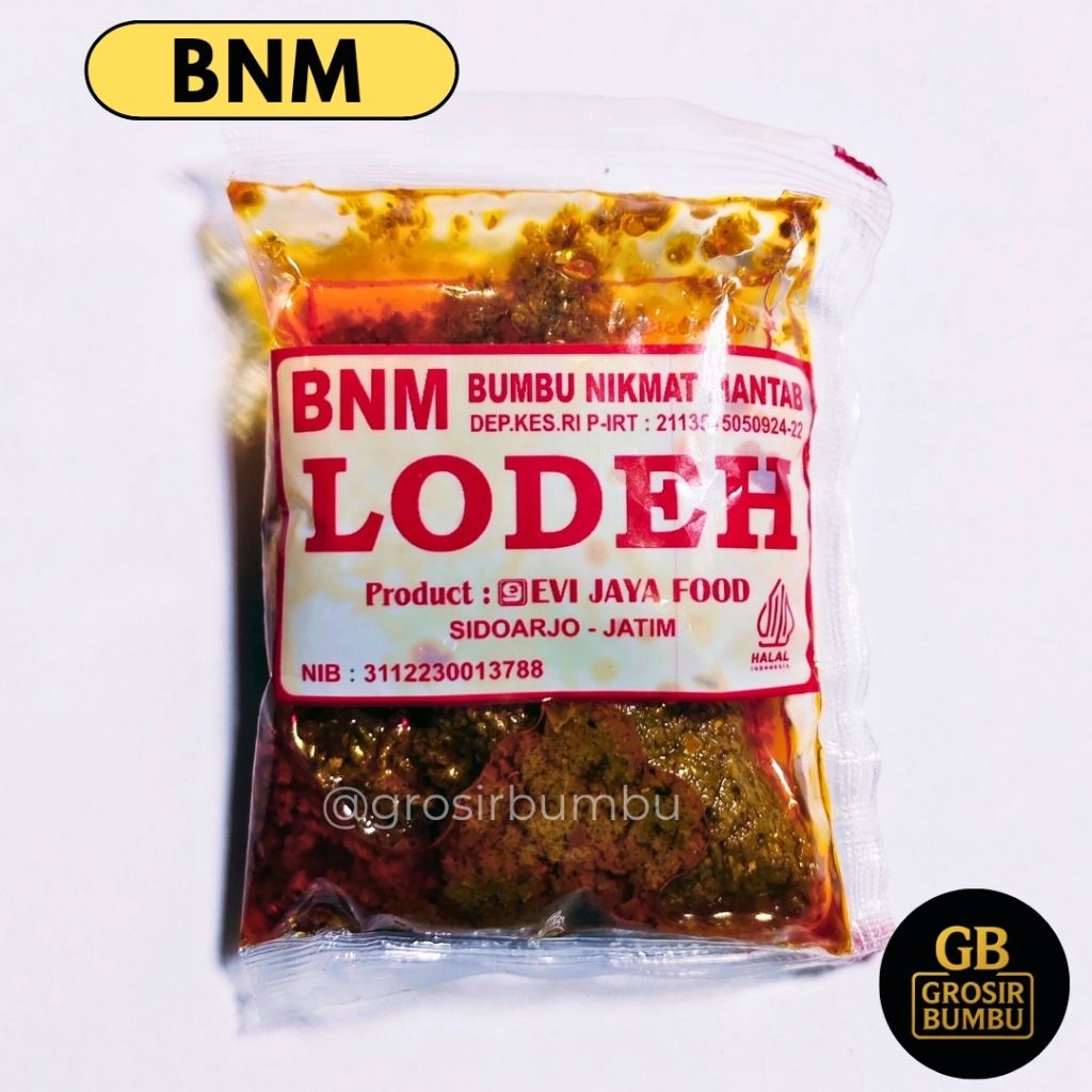 { BNM } Bumbu LODEH - Bumbu Nikmat Murah - Bumbu Masak Instan