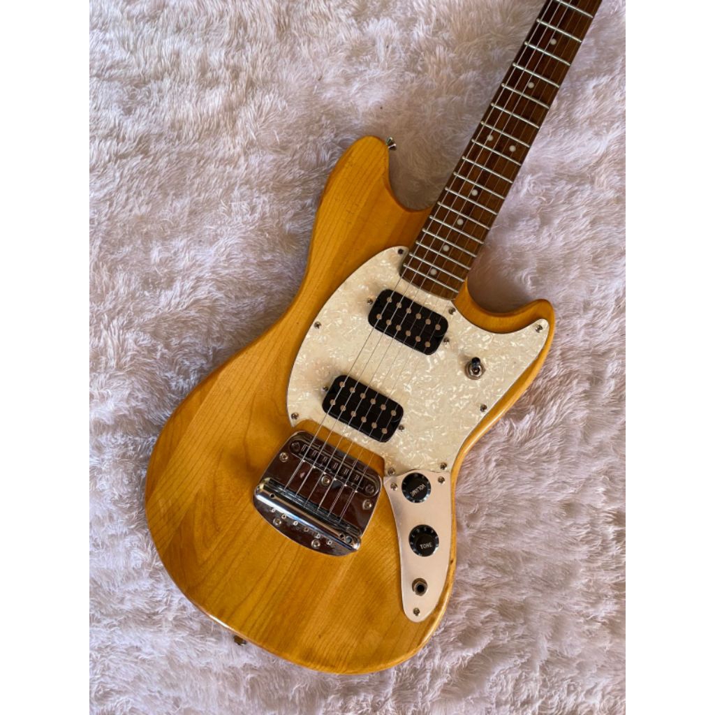 Gitar Fender Mustang custom natural