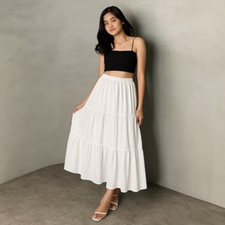 ROK CANDA TUTU KOREAN STYLE ROK TUTU KEKINIAN KOREAN  ROK PANJANG WANITA ROK KOREAN STYLE ROK