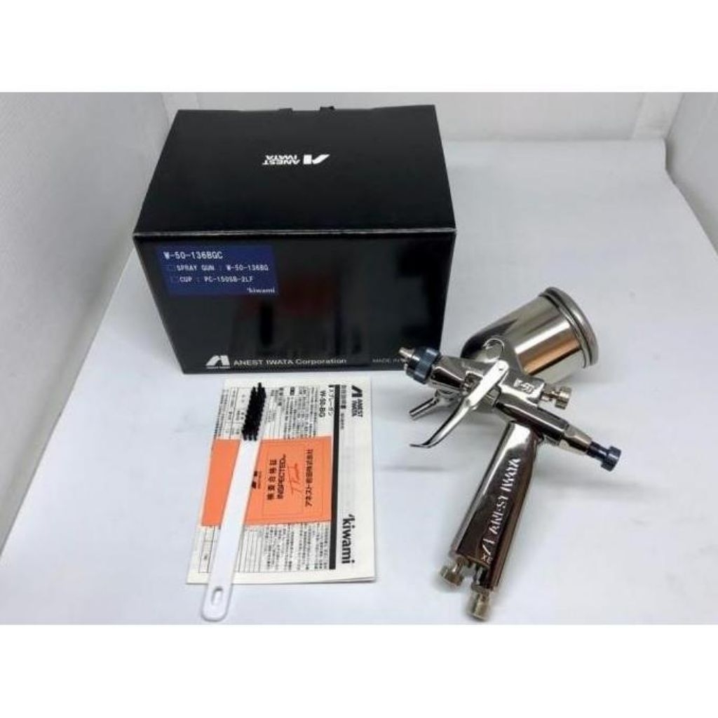 spray gun anest iwata kiwami w-50 ( 100% baru )