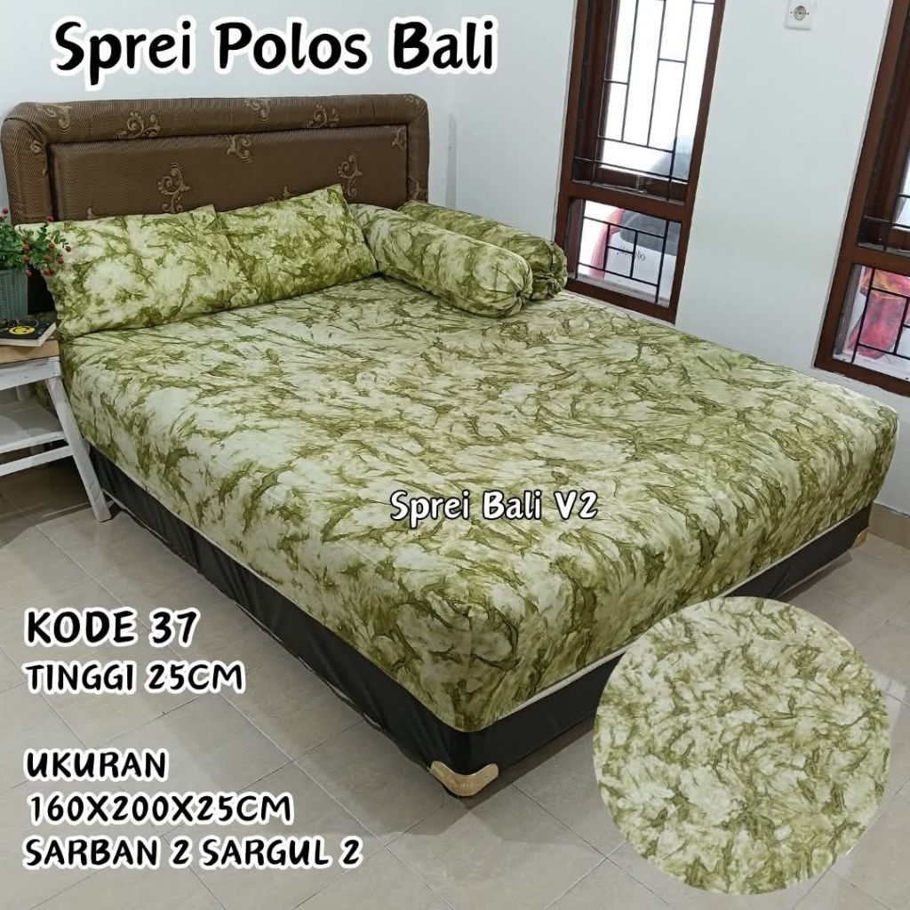 mudha-160x200x25cm Sprei Bali Polos