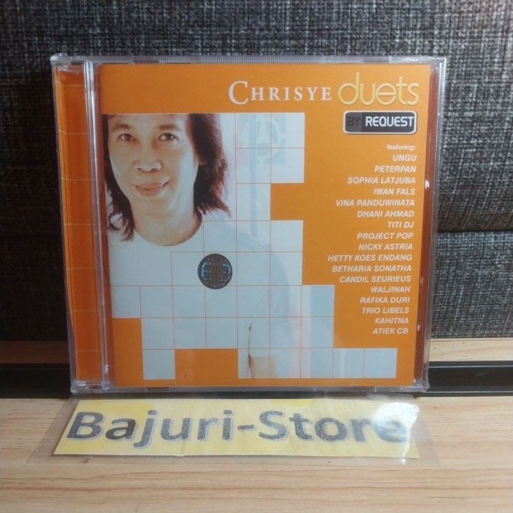 CD "Chrisye"/Album "Chrisye Duets"/Segel/New/Sealed/Original/