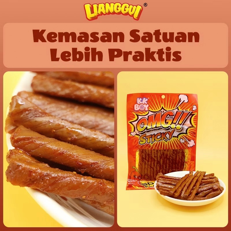 

[HALAL] Kk Boy Omg Snack Stick Pedas Spicy Flavor 100 Gr