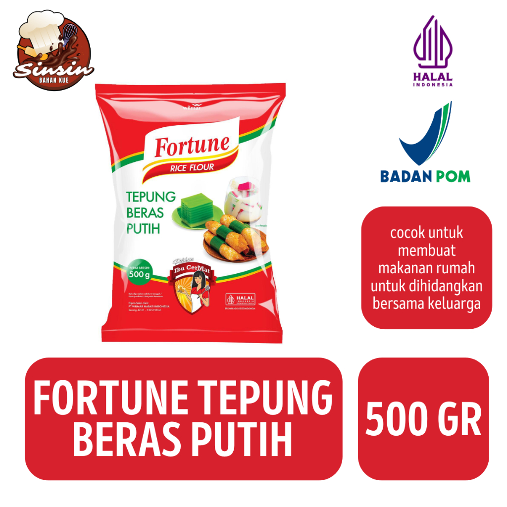 

Fortune Tepung Beras Putih [500GR]
