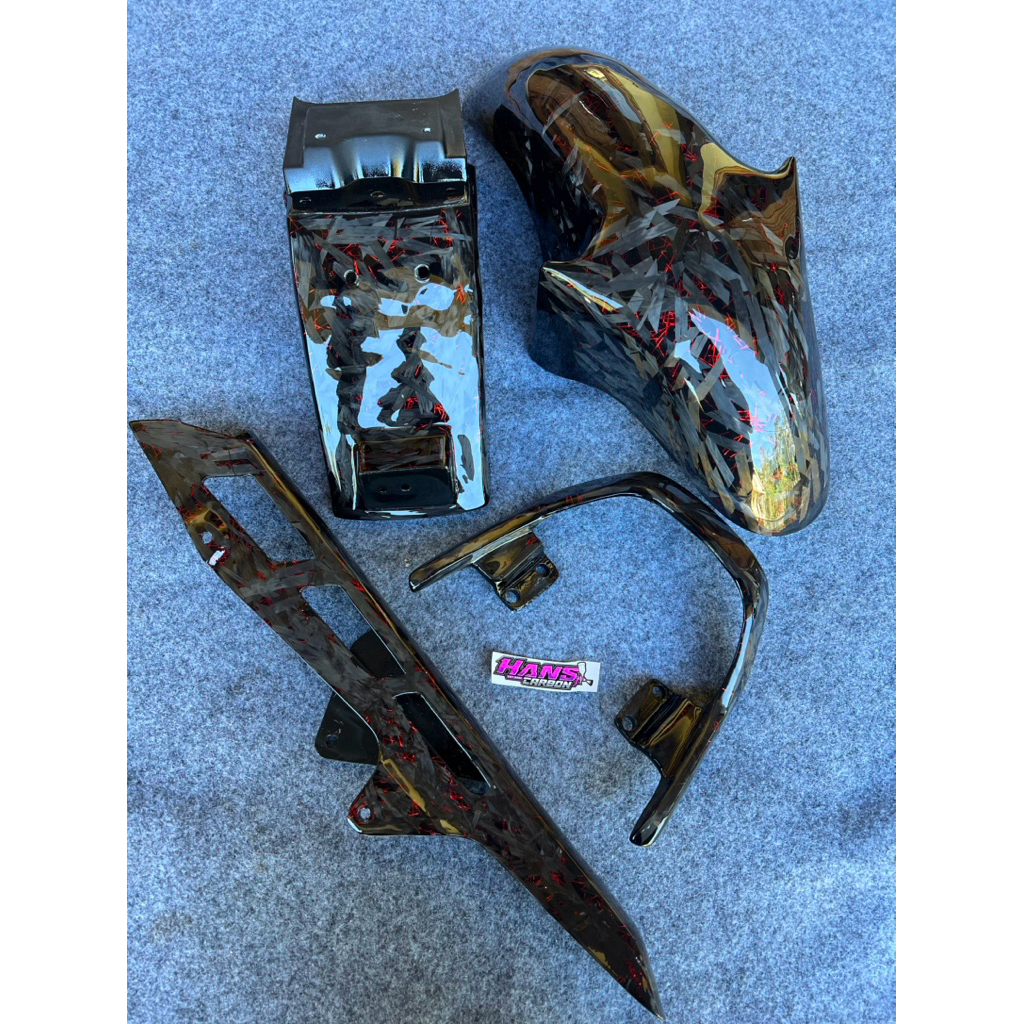 Paket Body Ninja R/SS Carbon Forged