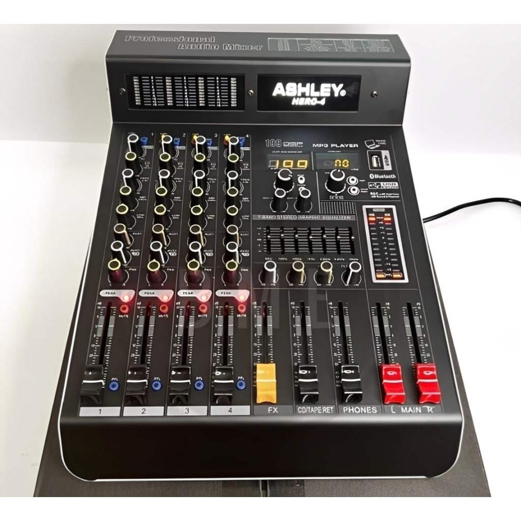 Mixer Ashley Hero 4 Channel Original Multi Effect 199dsp