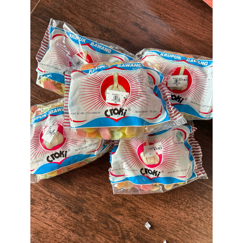 

kerupuk croki 200gr krupuk croki krupuk bawang