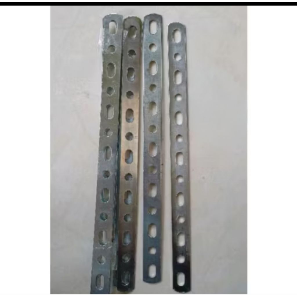Plat Besi Lubang 30Cm/ Bracket Besi Lubang/ Plat Besi Bracket