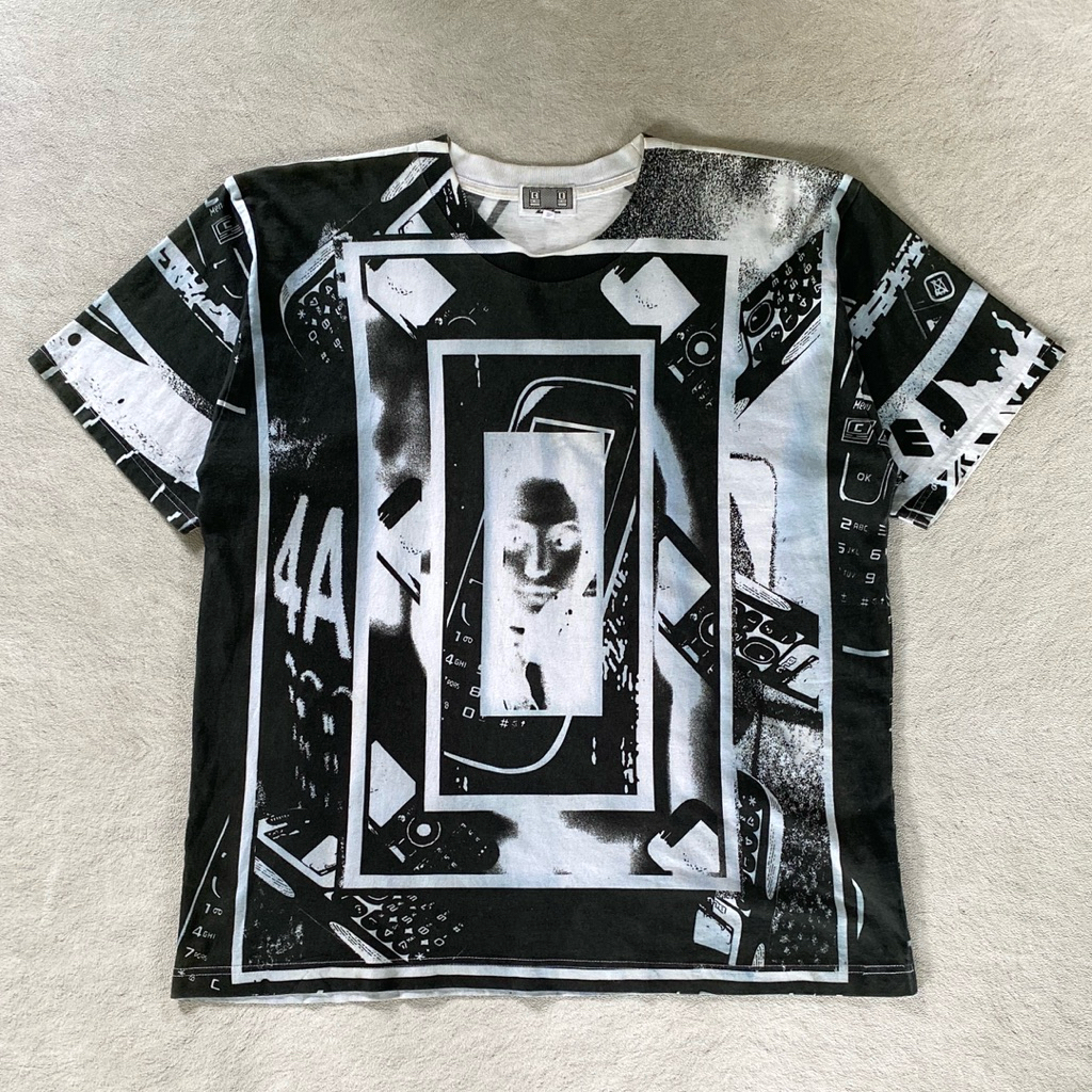Cav Empt Black Frame Scan T-Shir