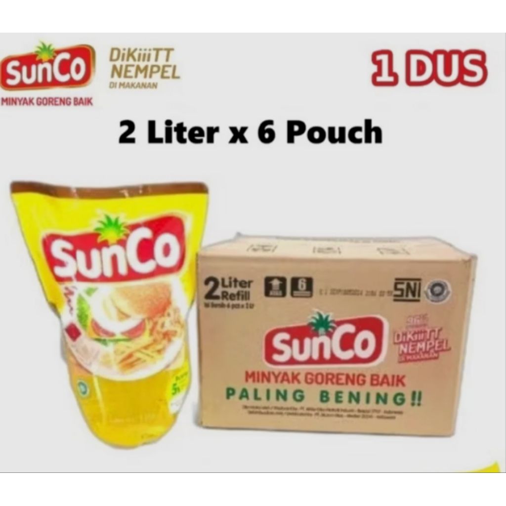 

Sunco minyak goreng 2liter