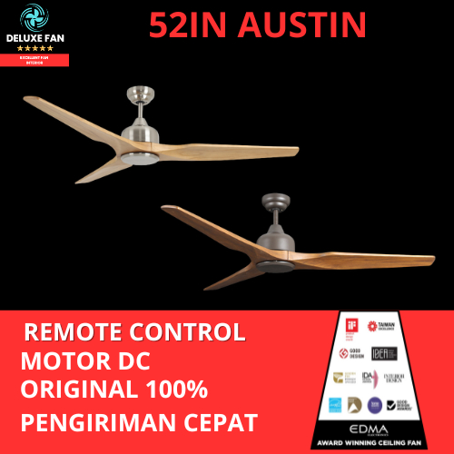 Kipas Angin Gantung MT.EDMA 52in Austin DC Remote
