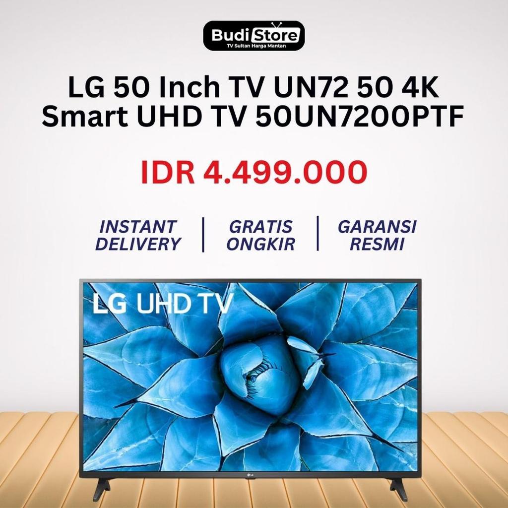 LG 50 Inch TV UN72 50 4K Smart UHD TV 50UN7200PTF