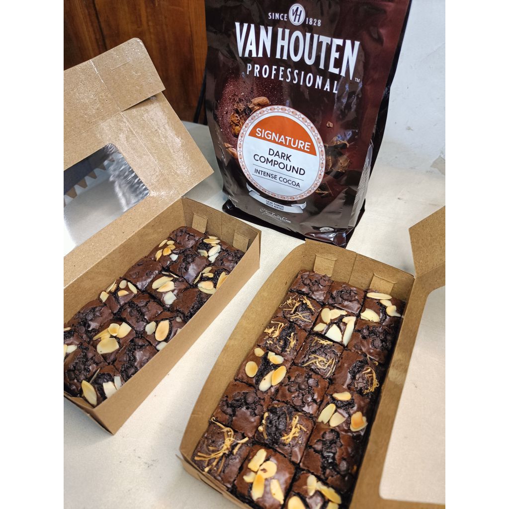 Brownies Brownis Panggang Sekat 20x10 cm