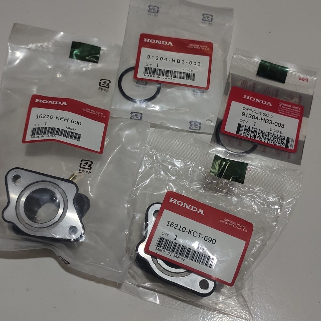 16210-KCT-690 INTAKE INSULATOR MANIPUL MANIPOL KARBURATOR GL Pro Neotek old Neotek new Megapro advan