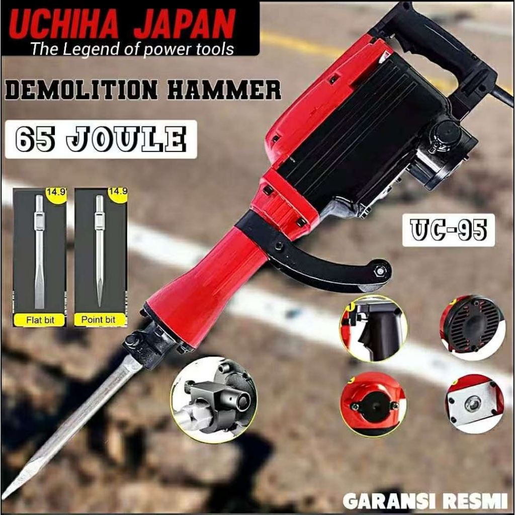 BOR Jack HAMMER merek UCHIHA bobok Aspal kuat