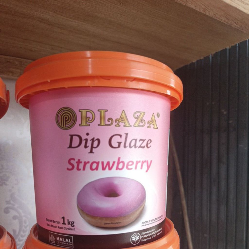 glaze plaza strawberry 1kg