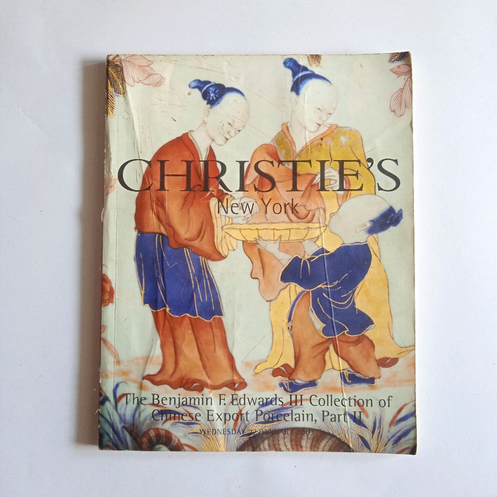 Antik Vintage Majalah Katalog Balai Lelang CHRISTIE'S NEW YORK The Benjamin F Edwards III of Chinese