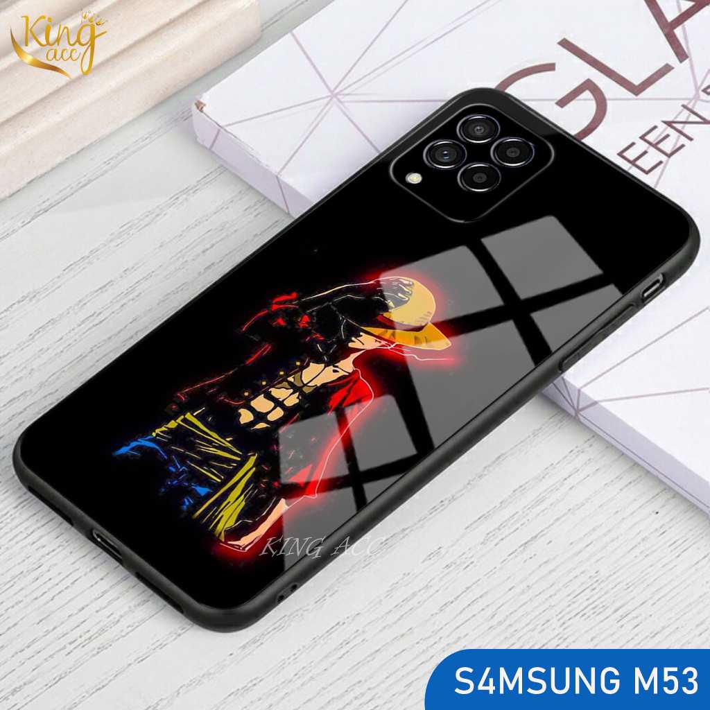 Casing Hp Samsung M53 Softcase Glass Glossy Samsung M53 Case Hp Samsung M53 - K33