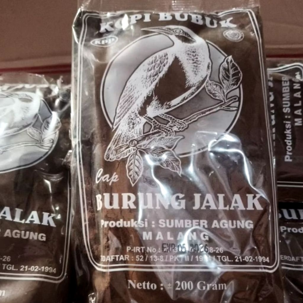 

Kopi bubuk jalak 200gram/kopi murah enak