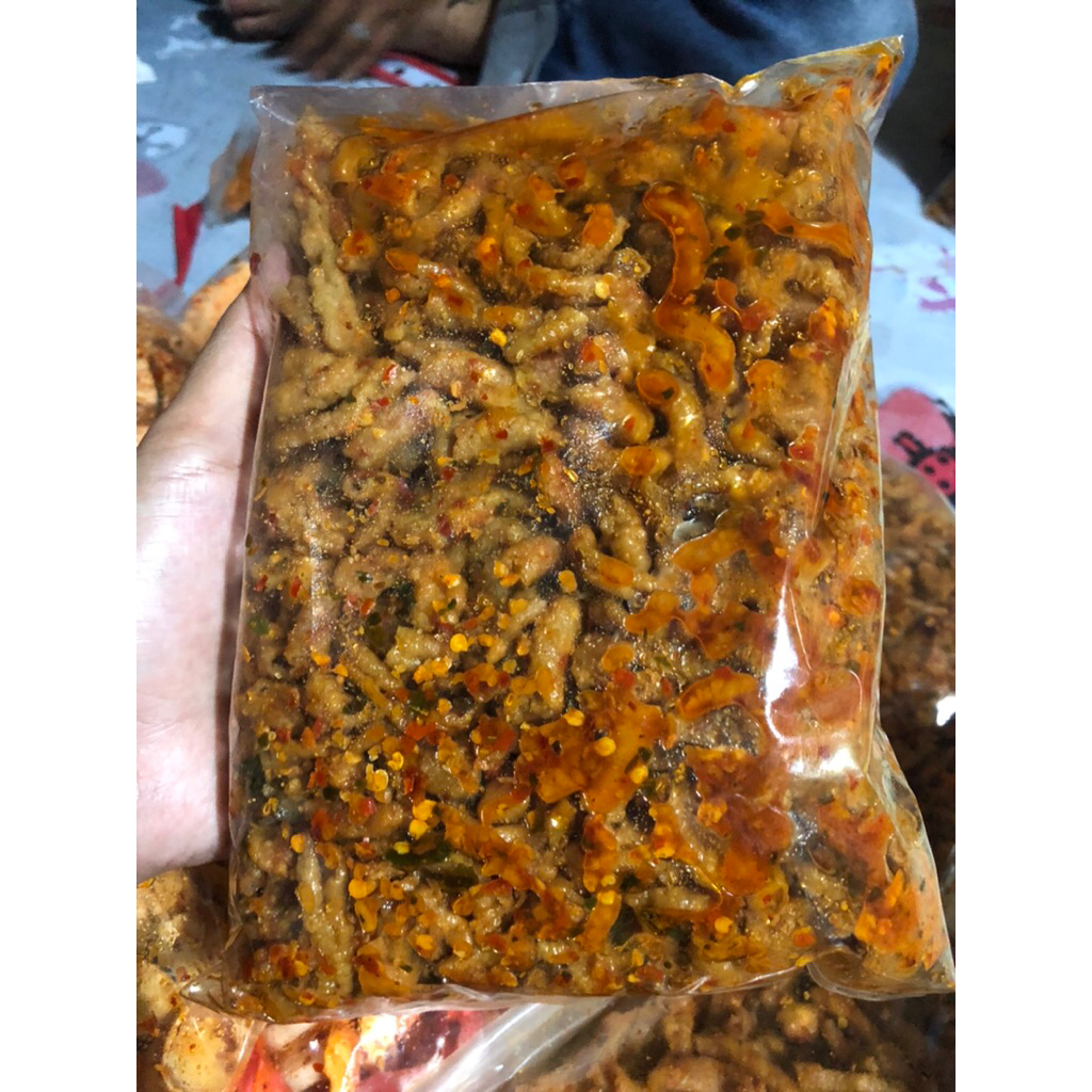 

Usus Ayam Krispy pedas gurih MANTAP