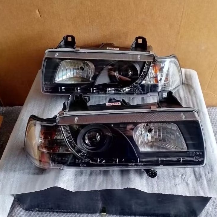 headlamp BMW E36 blackhousing variasi