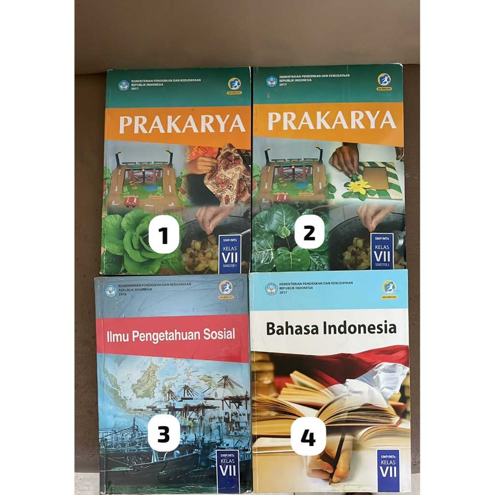 

Buku paket bekas SMP VII