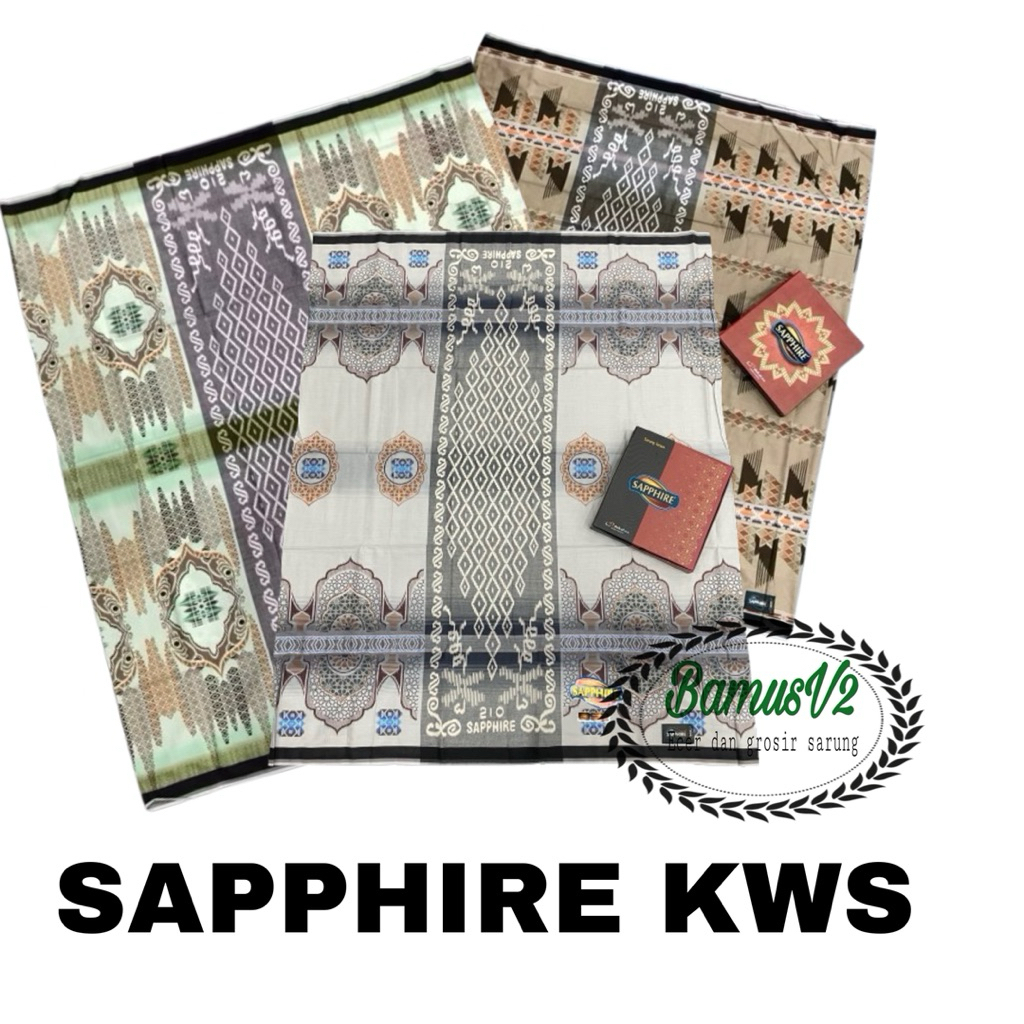 SAPPHIRE KAWUNG SONGKET ( KWS )