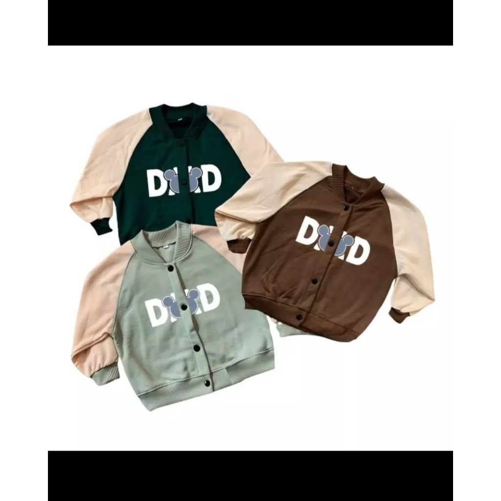 Versity jacket baseball anak 3-6tahun