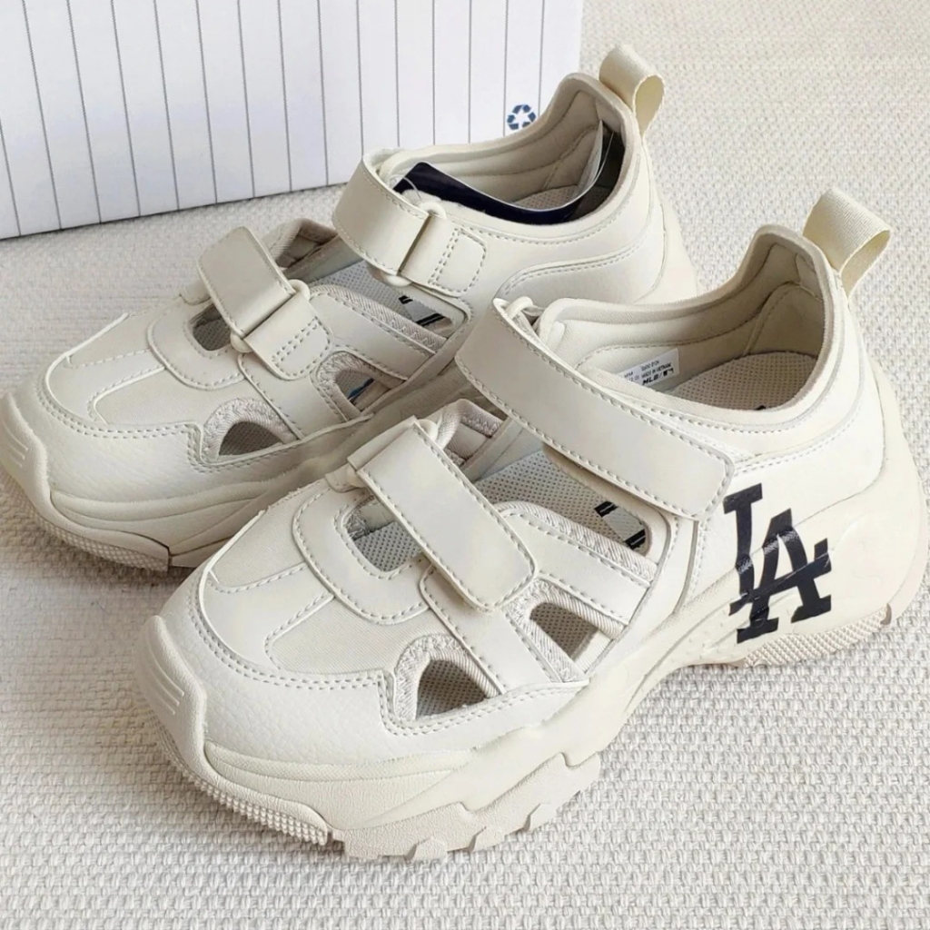 Sepatu Wanita Sandal olahraga tebal pria Wanita MLB Big Ball Chunky New York Yankees original 100% B