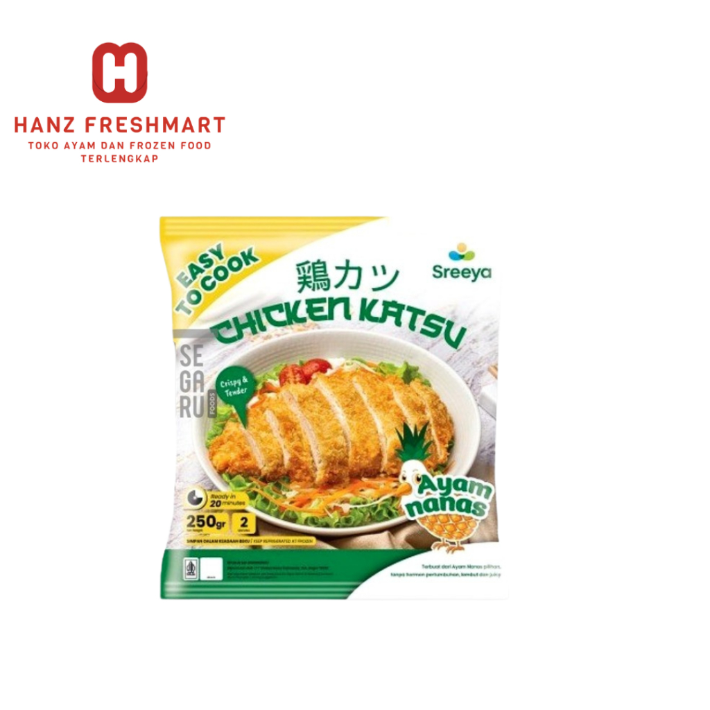 

Sreeya Chicken Katsu Ayam Nanas 250gr - Hanz Freshmart