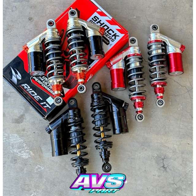 SHOCK SKOK BELAKANG  RIDE IT GP277 280mm 320mm DOBLE CLICK SHOCKBREAKER RIDE IT GP 277