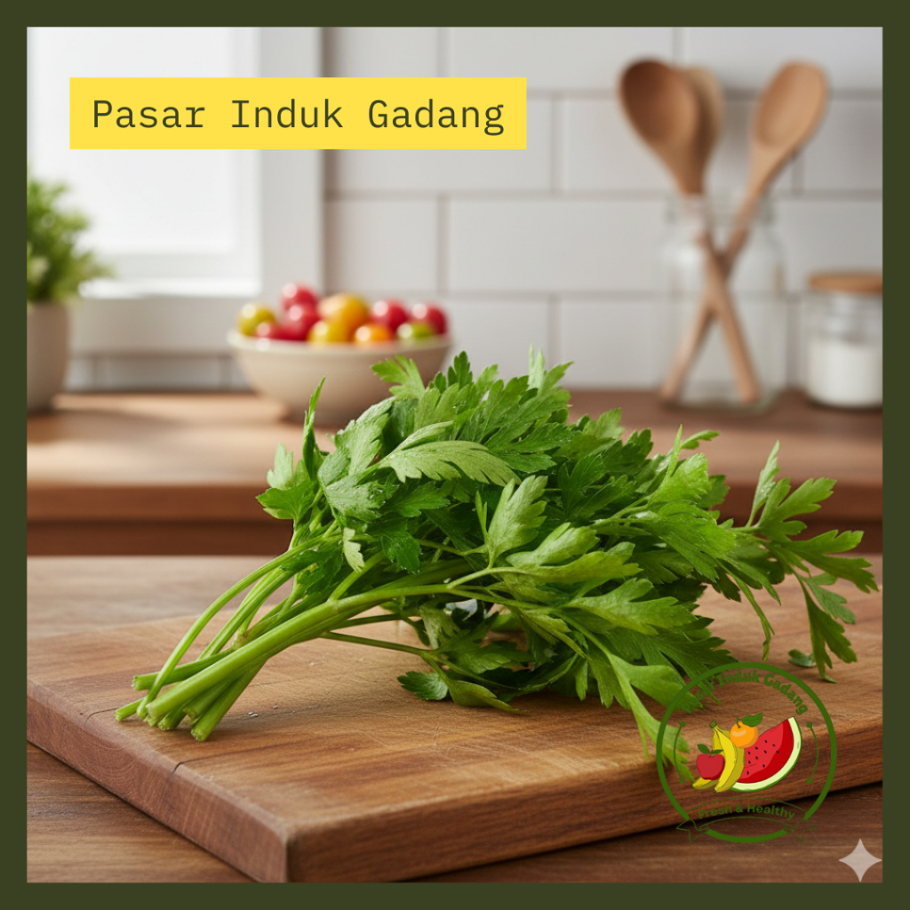 

Daun Seledri Hijau, Segar, per ikat