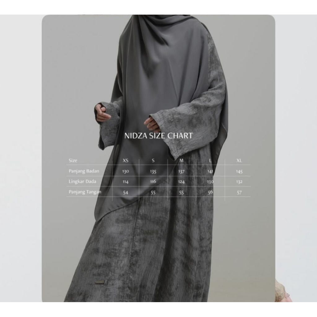 NEHHAT modest - Nidza Abaya