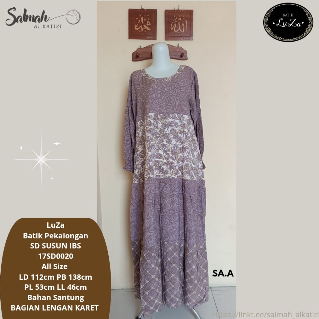 Daster Luza Batik Pekalongan SD SUSUN IBS (A)