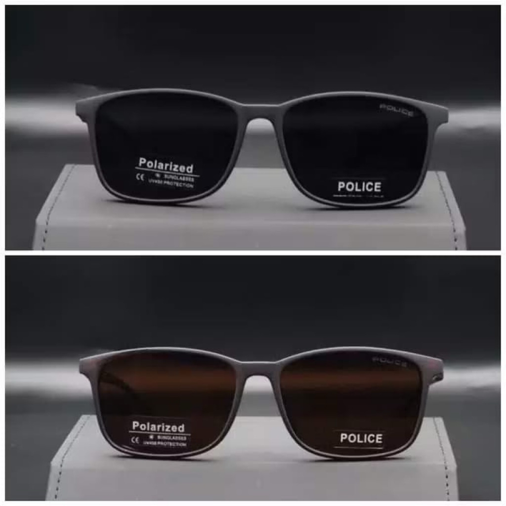 Kacamata Hitam / Sunglases Police 1216 Polarized Sporty