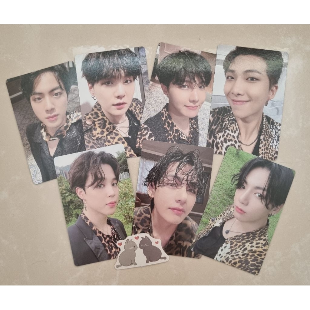 BTS PHOTOCARD MEMO2020