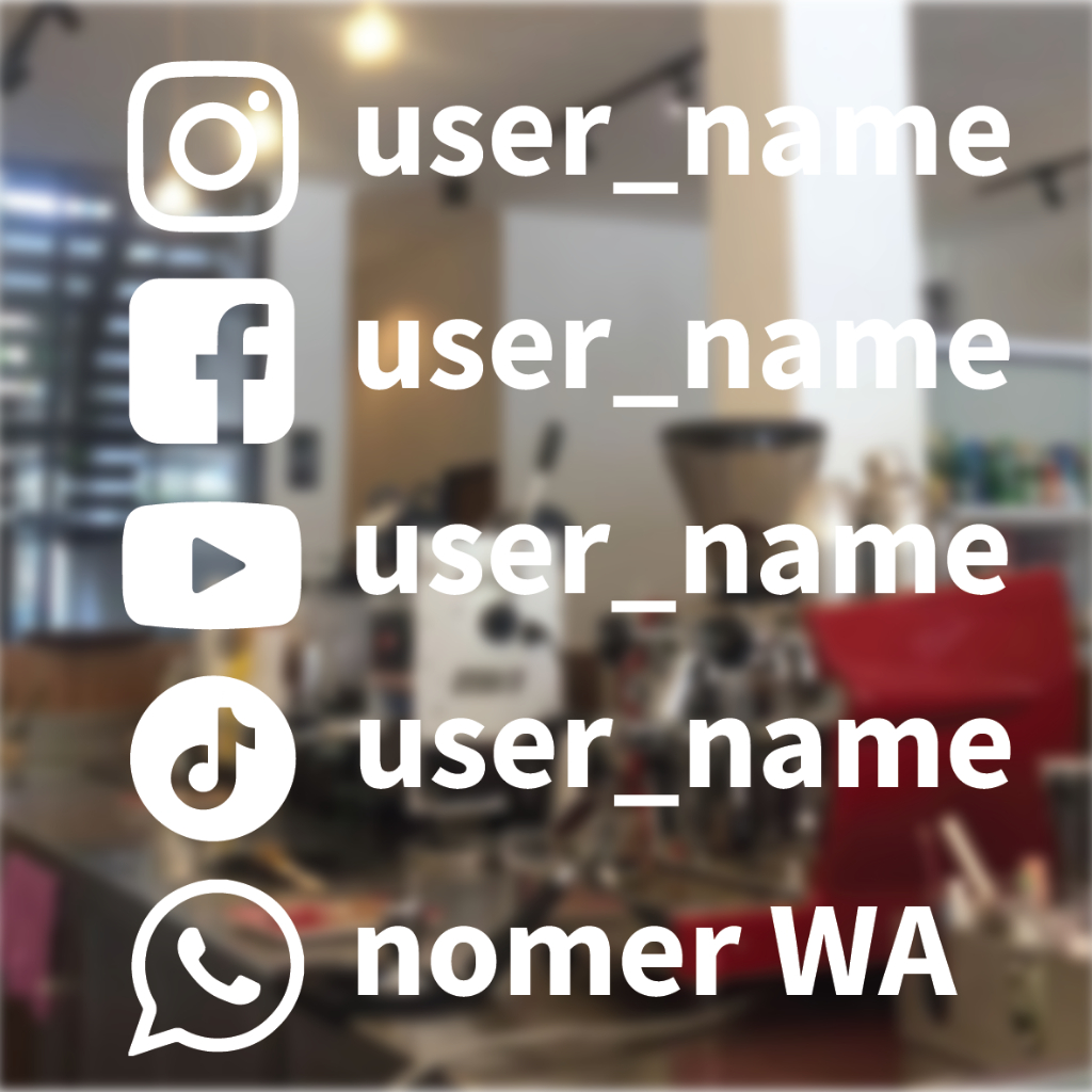 

CUSTOM STIKER MEDIA SOSIAL