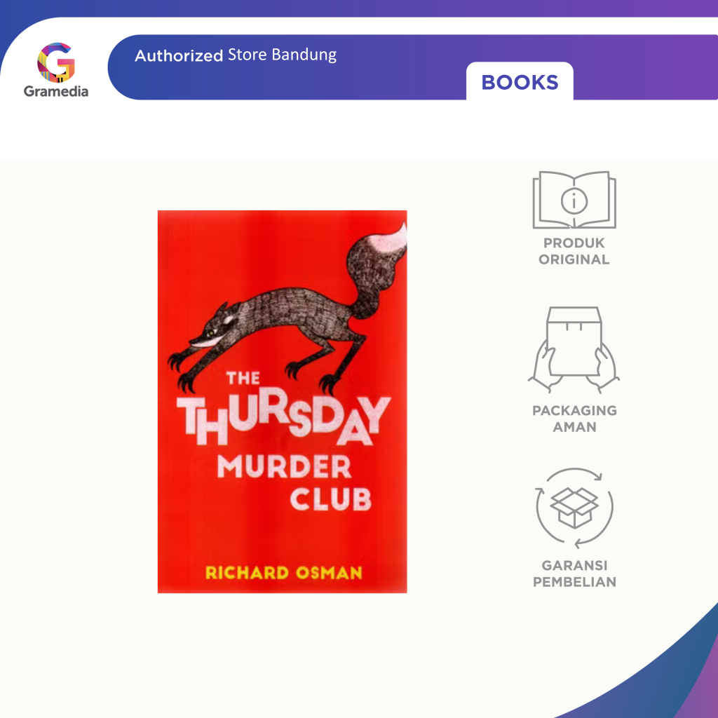 Gramedia Bandung -The Thursday Murder Club