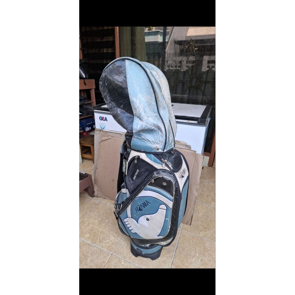 tas golf honma beres second good condition tangan pertama high quality original