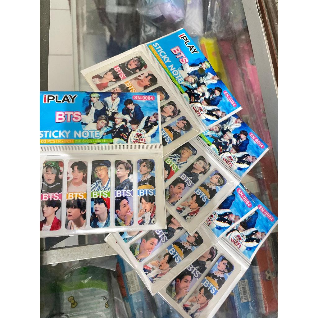

STICKY NOTE MOTIF BTS
