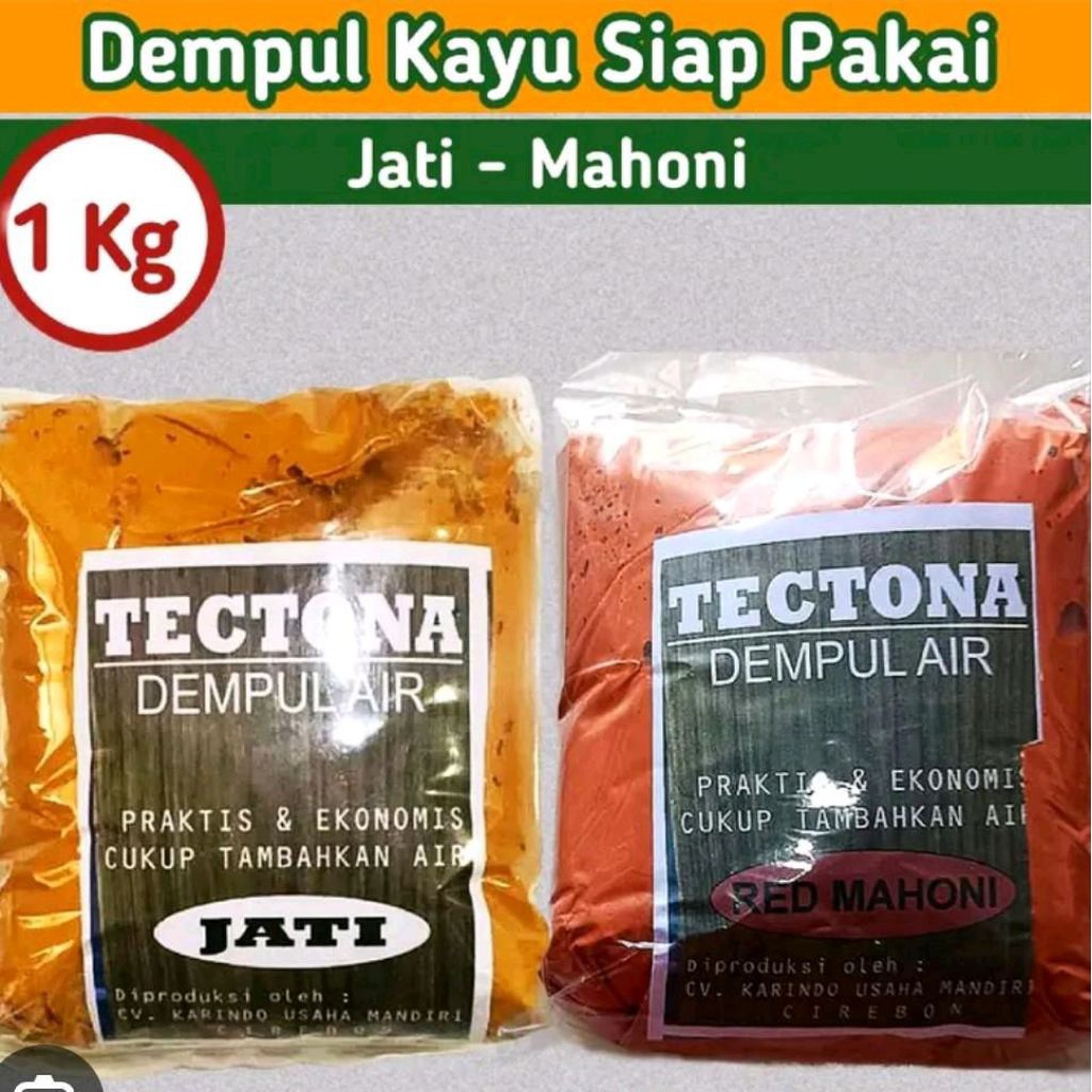 Dempul kayu siap pakai dempul Tectona