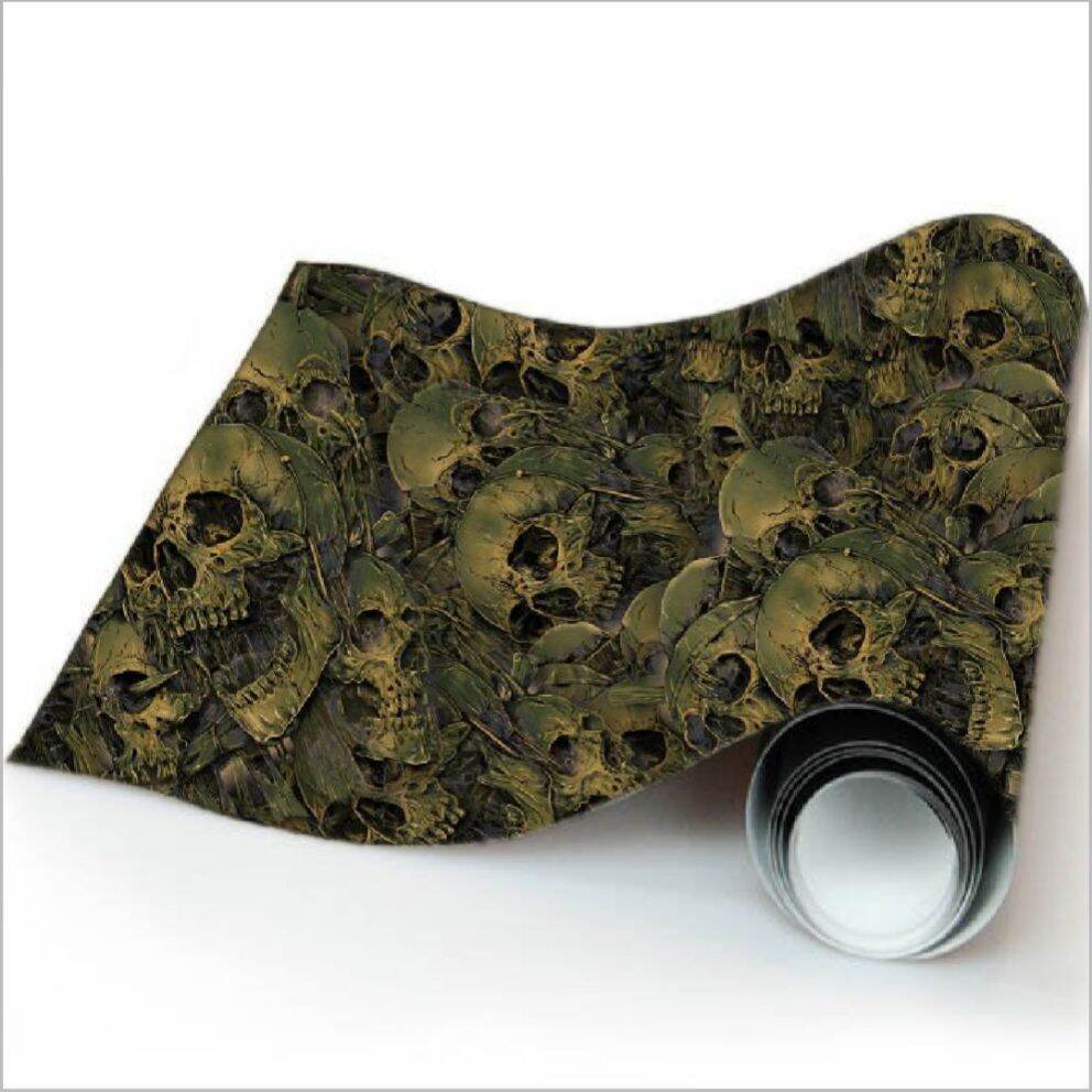 

Stiker camo Brown Skull 100x50cm